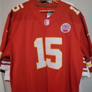 Red and White Kansas City Chiefs NFL Jersey